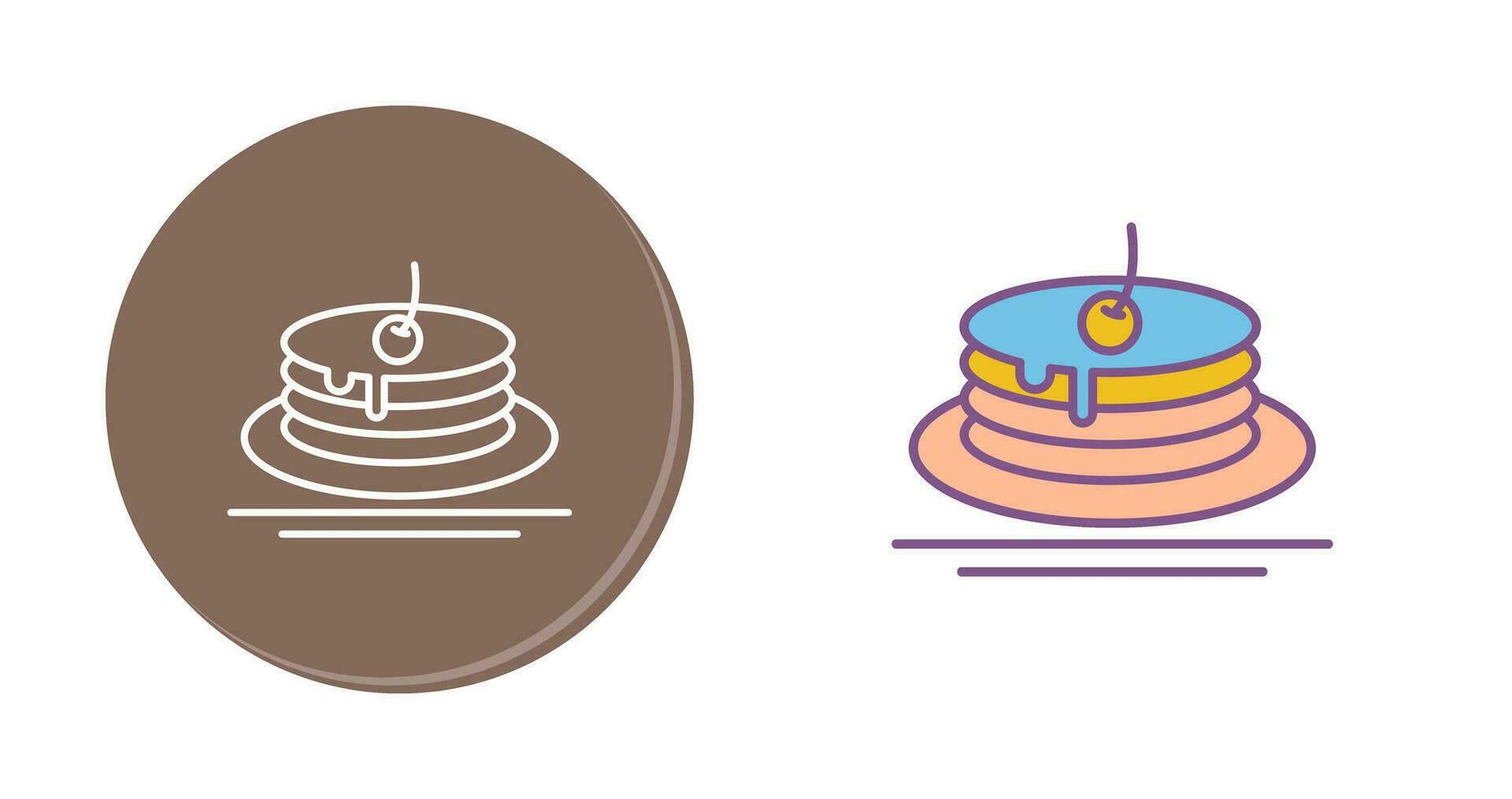 Pancake Vector Icon