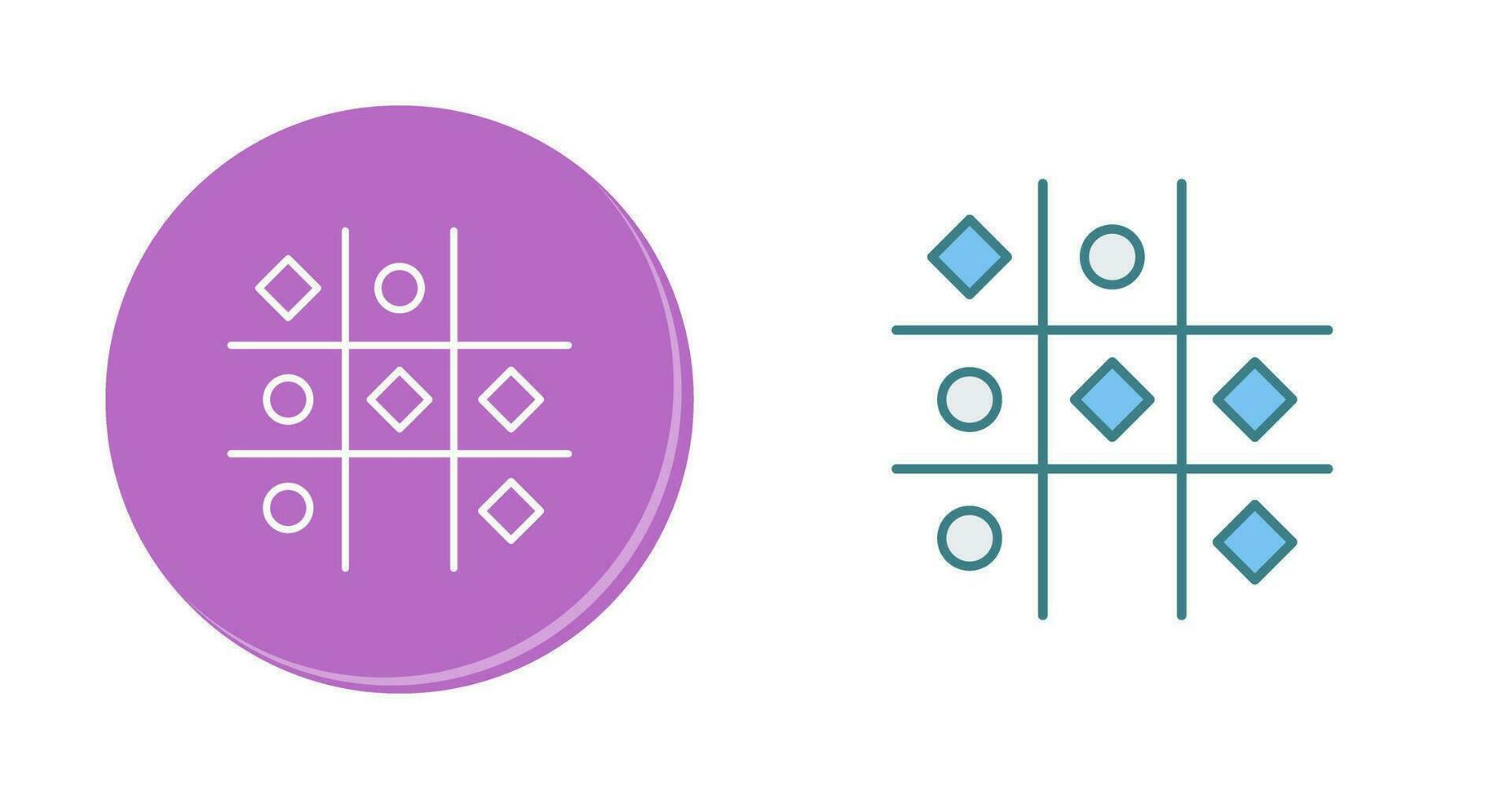 Tic Tac Toe Vector Icon