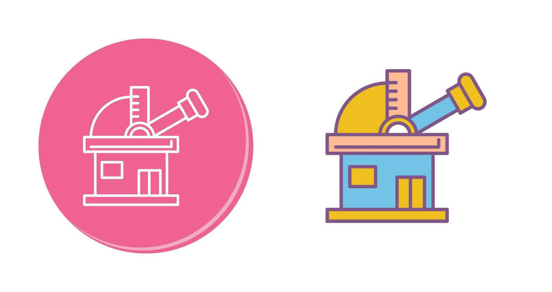 Observatory Vector Icon