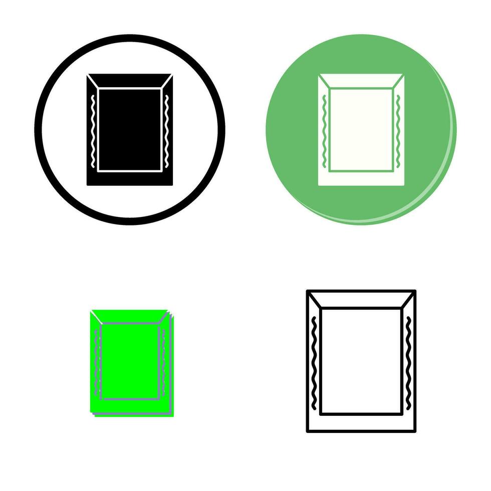 Unique Frame Vector Icon