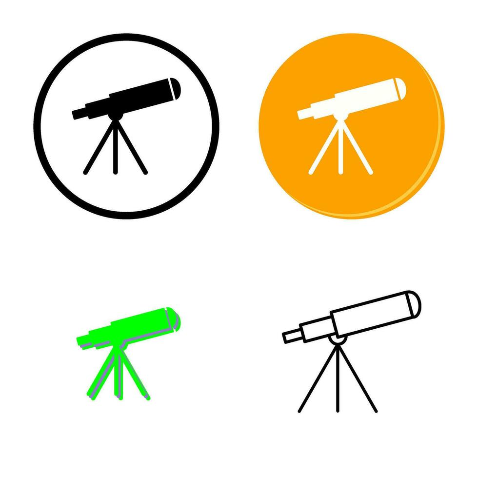 Telescope Vector Icon