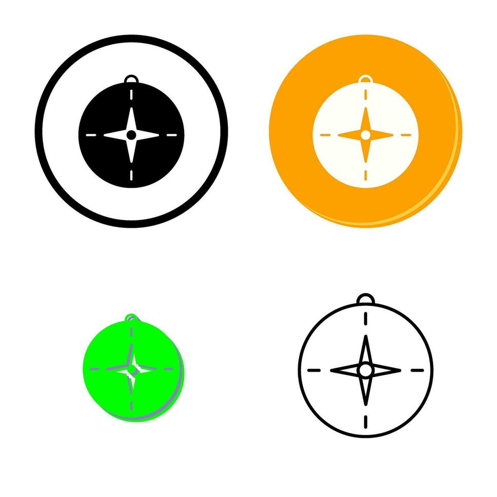 Compass Vector Icon