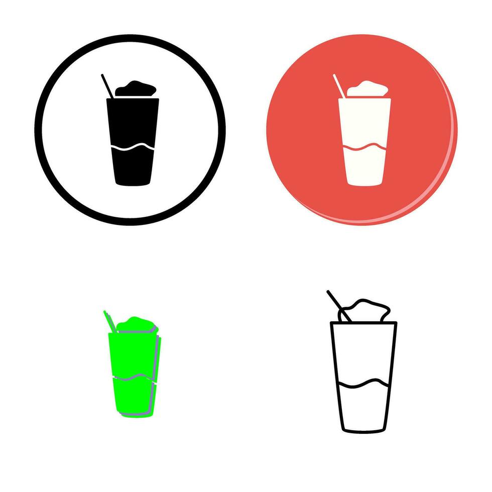 icono de vector frappé