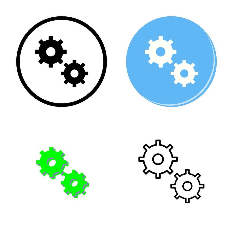 Unique Configurations Vector Icon