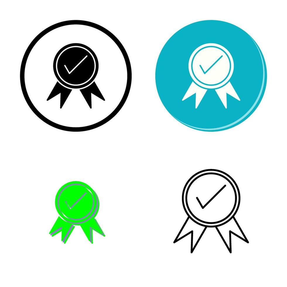 Unique Quality Control Vector Icon