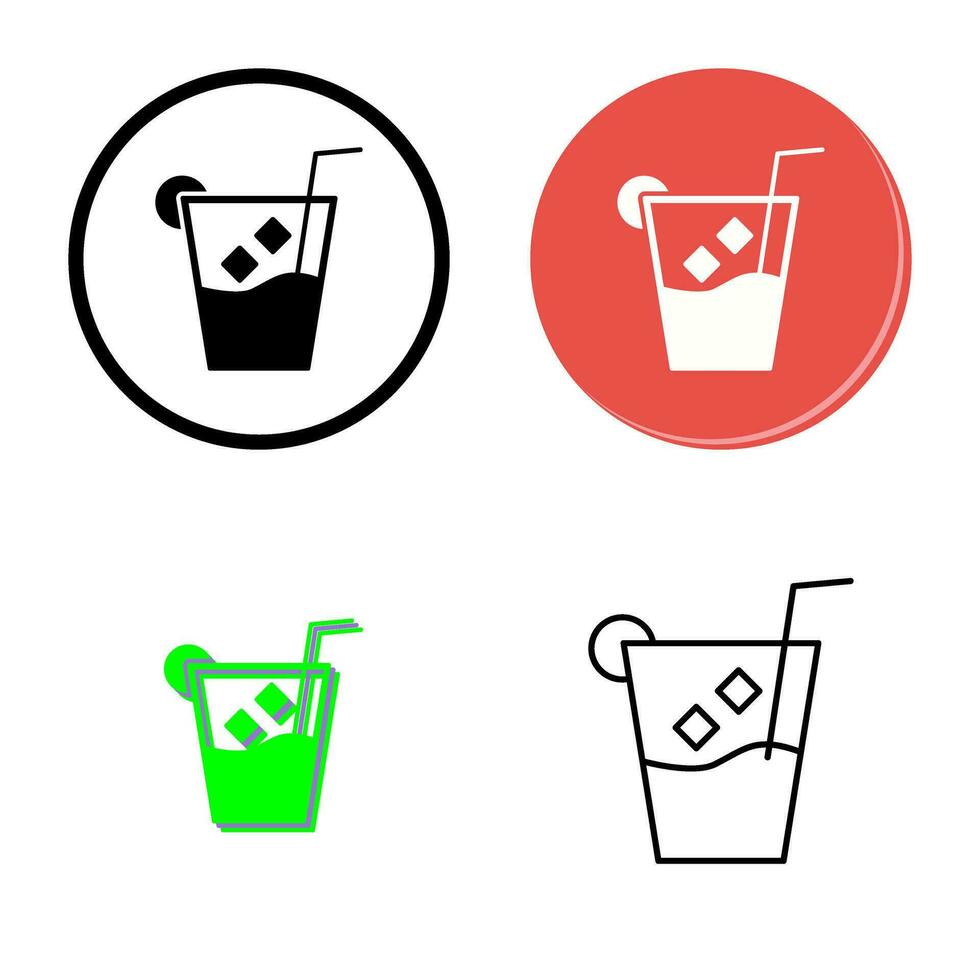 Unique Whiskey Sour Vector Icon