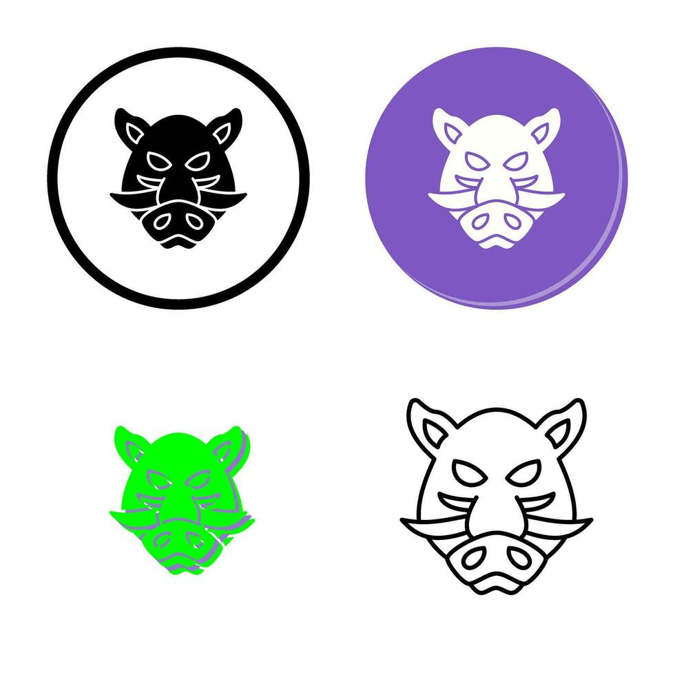 Boar Vector Icon