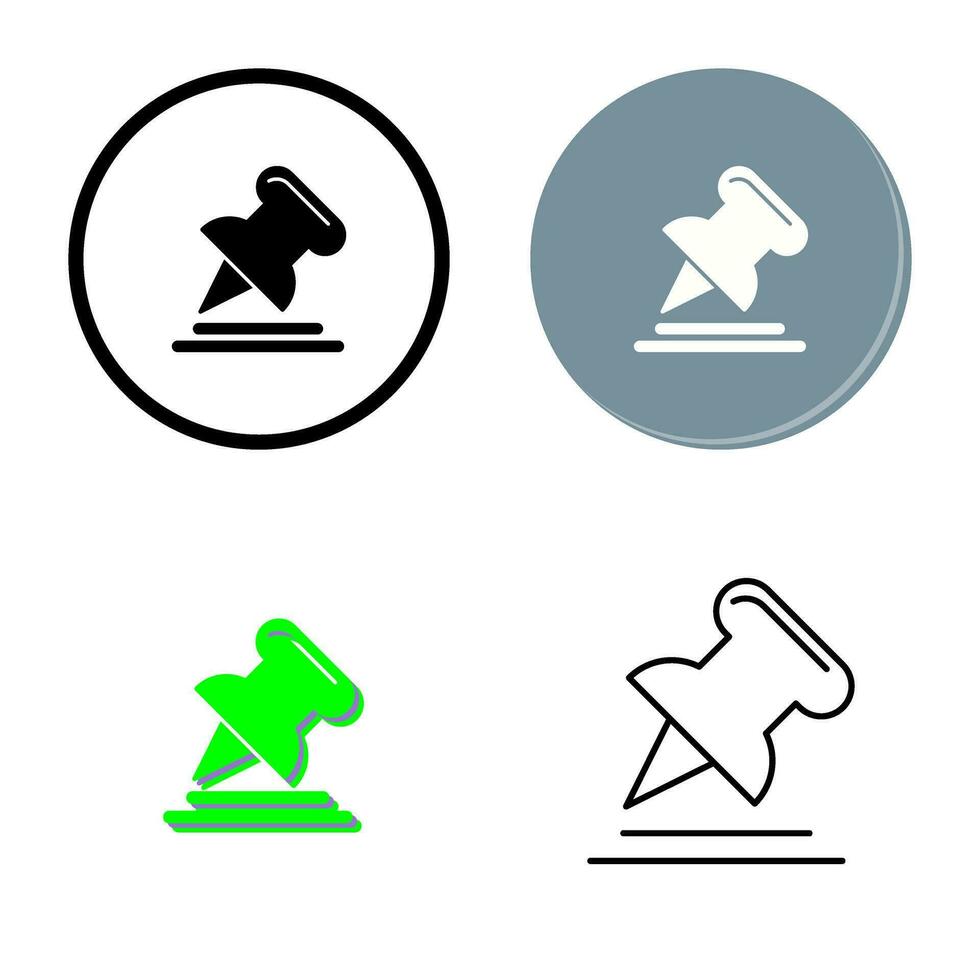 Pin Vector Icon