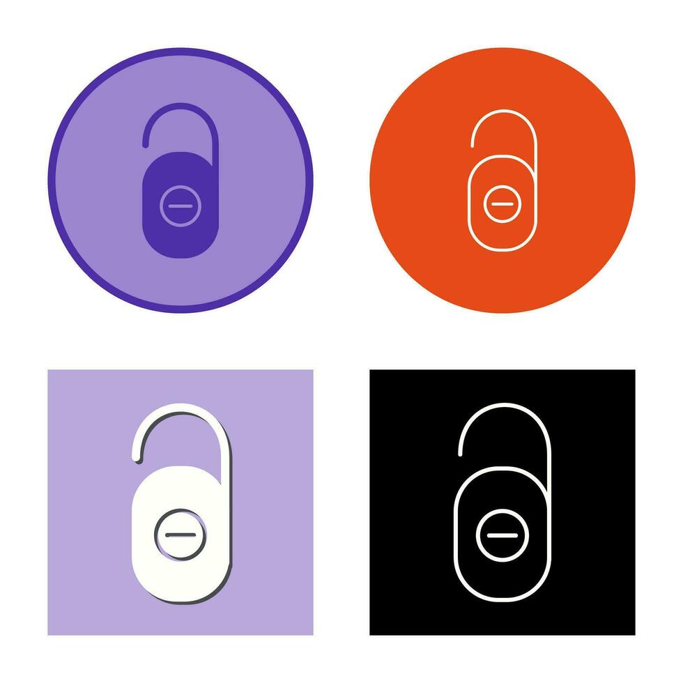 Do not Disturb Vector Icon