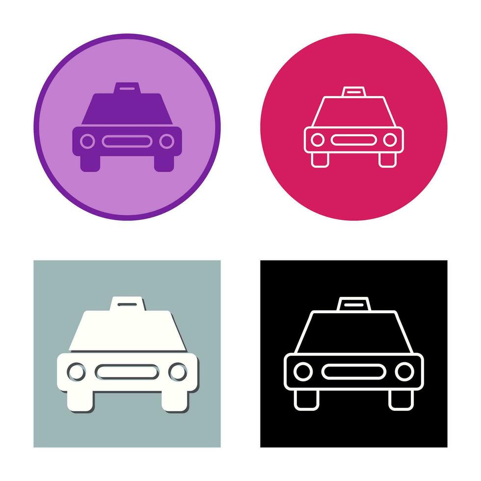 Cab Vector Icon