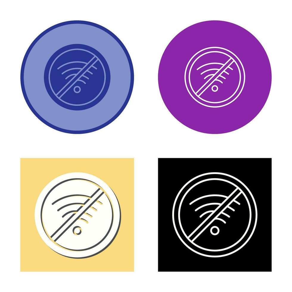 No Wifi Vector Icon