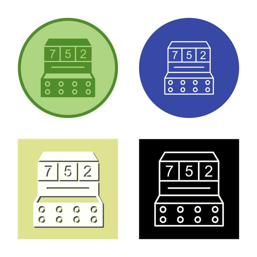 Slot Machine Vector Icon