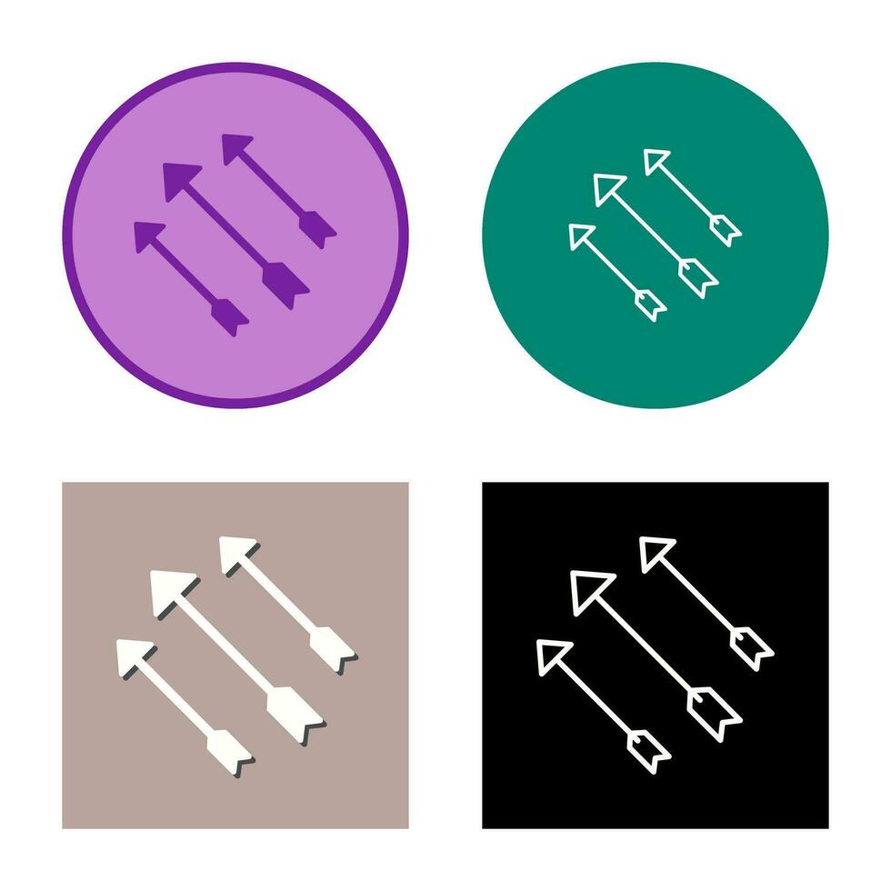 Unique Arrows Vector Icon