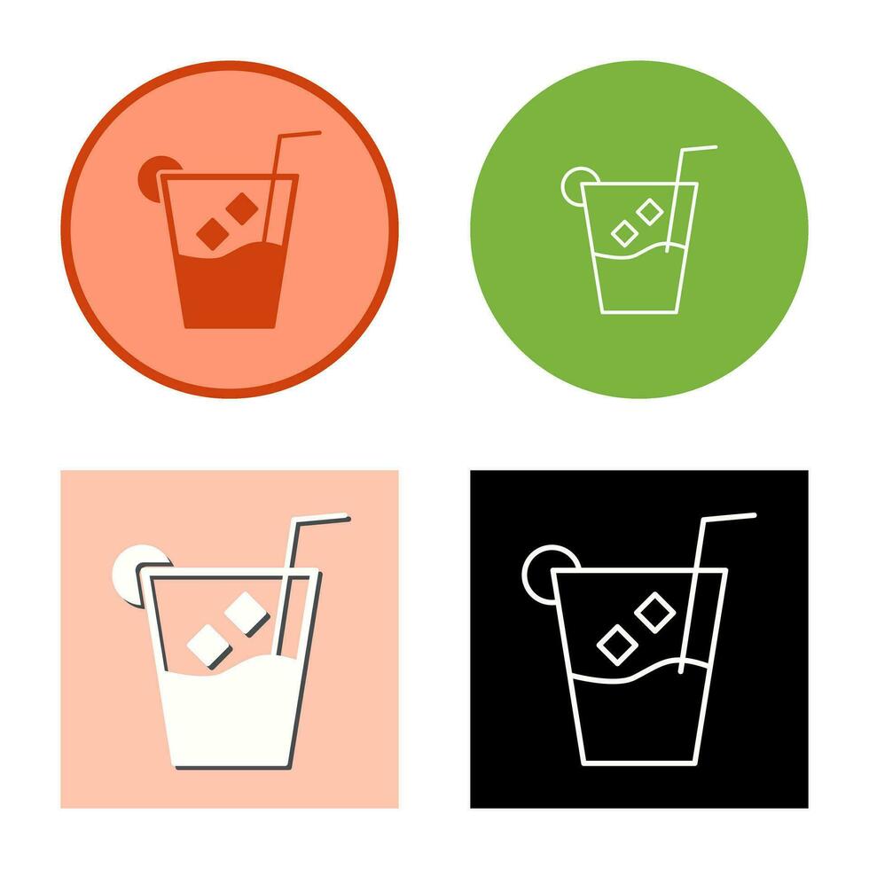 Unique Whiskey Sour Vector Icon