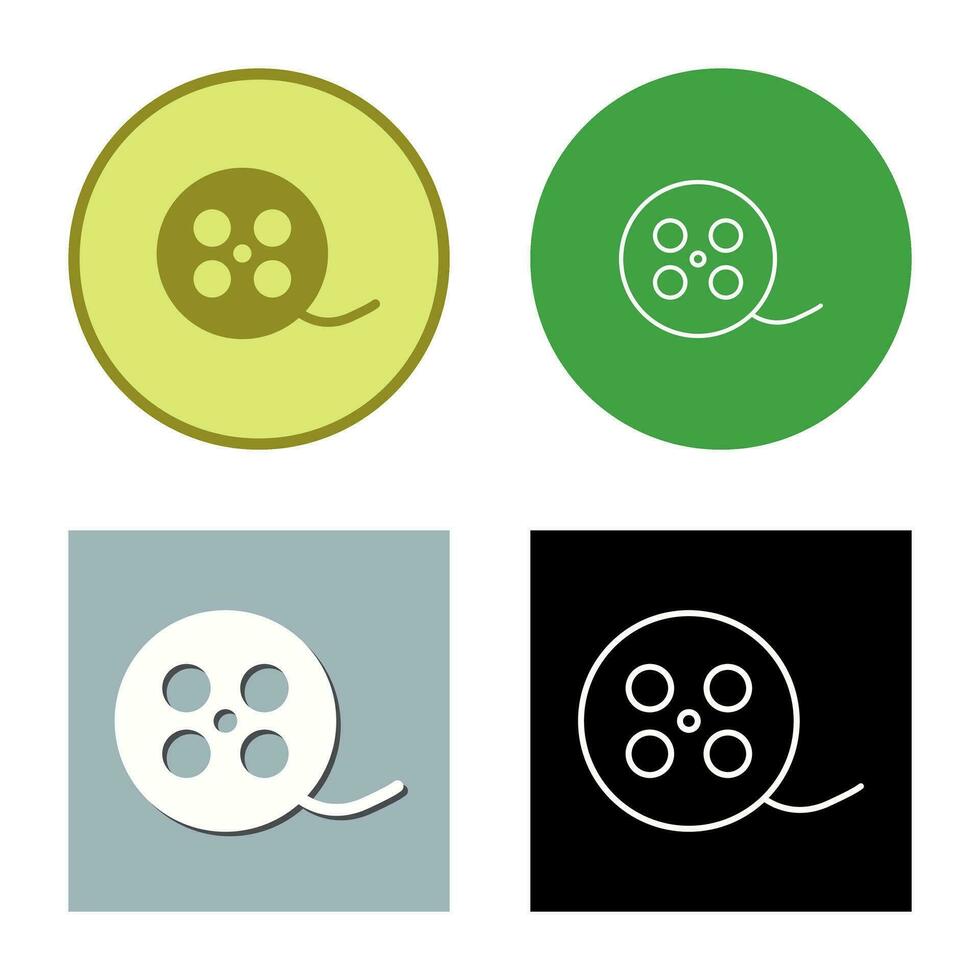 Reel Vector Icon