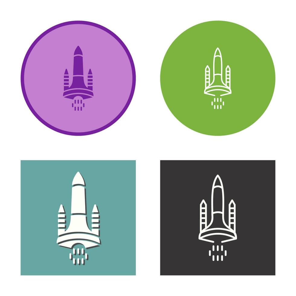 Space Shuttle Vector Icon