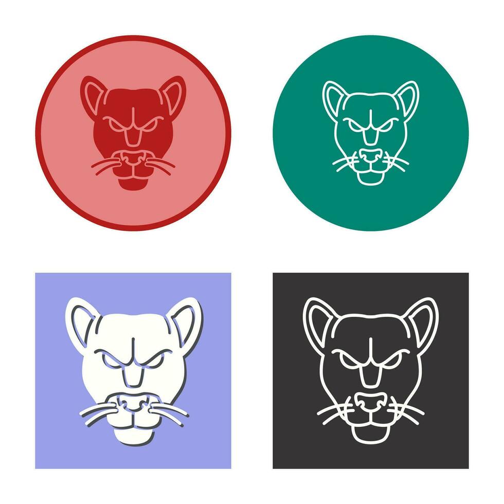 Black Panther Vector Icon