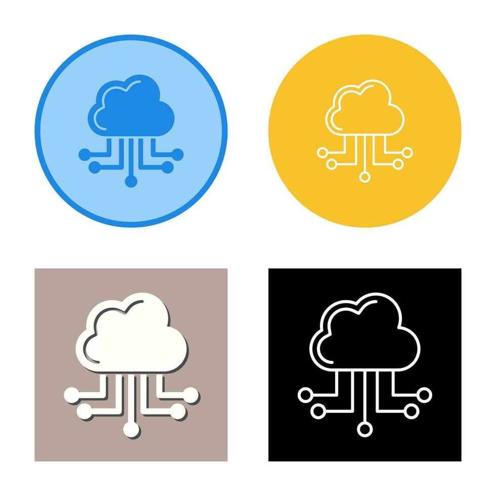 Cloud Computing Vector Icon 34521641 Vector Art at Vecteezy