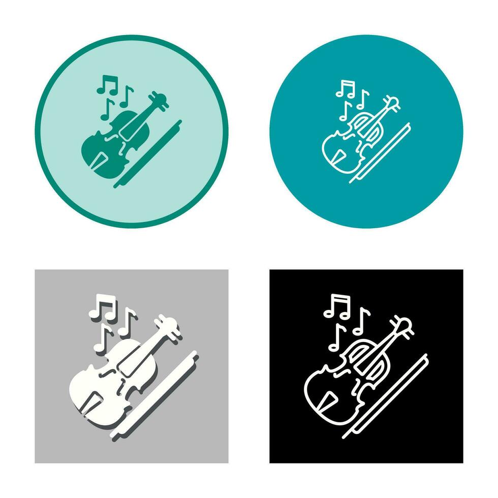 Violin Vector Icon