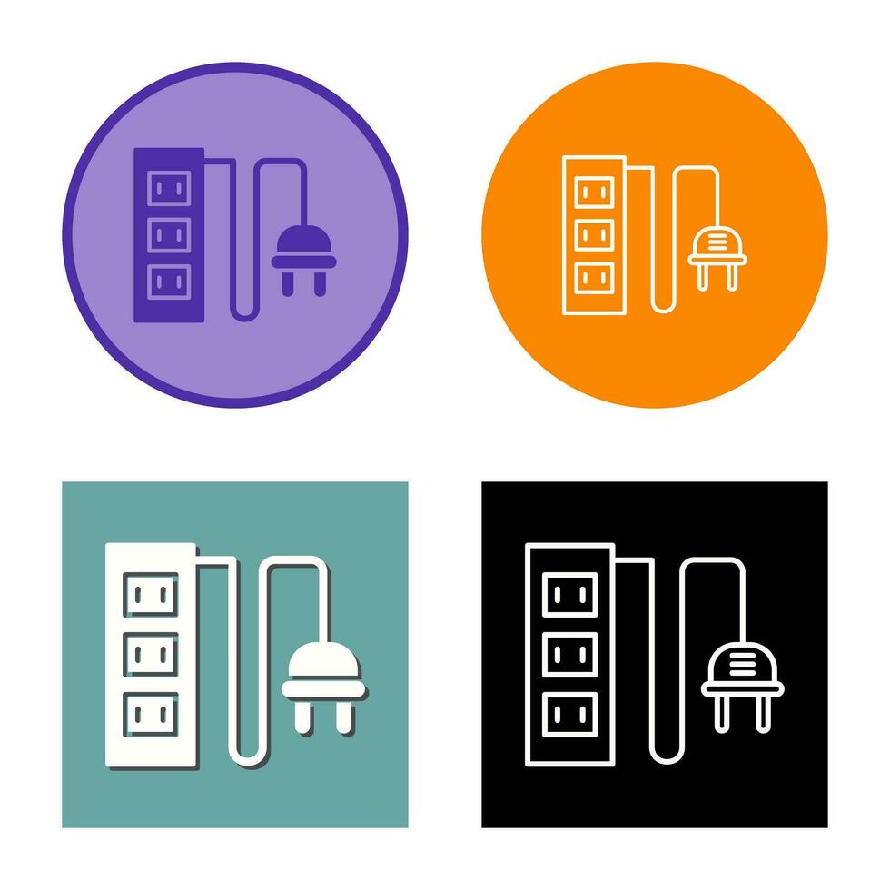 Power Socket Vector Icon