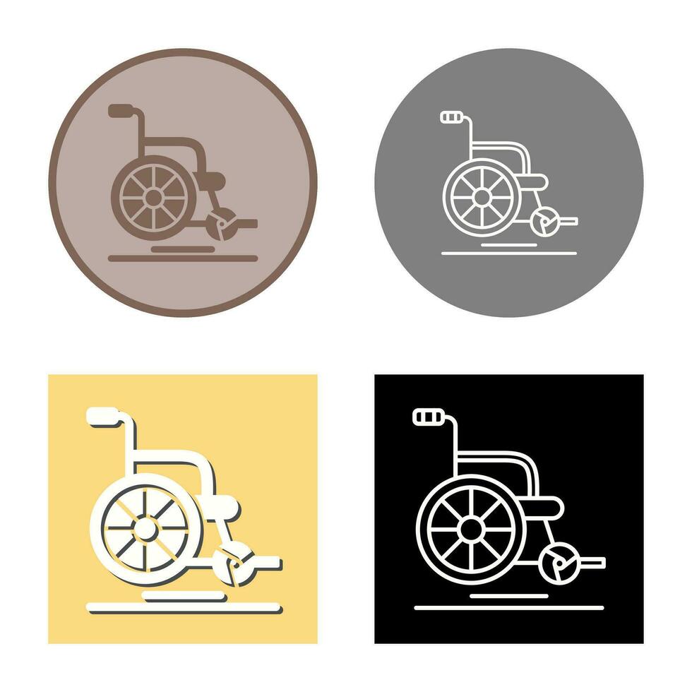 Wheel Chair Vector Icon