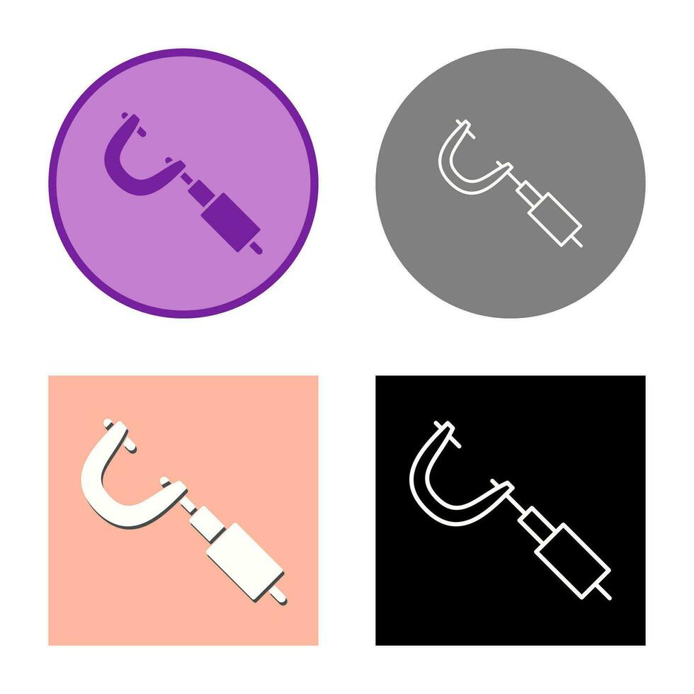 Micrometer Vector Icon