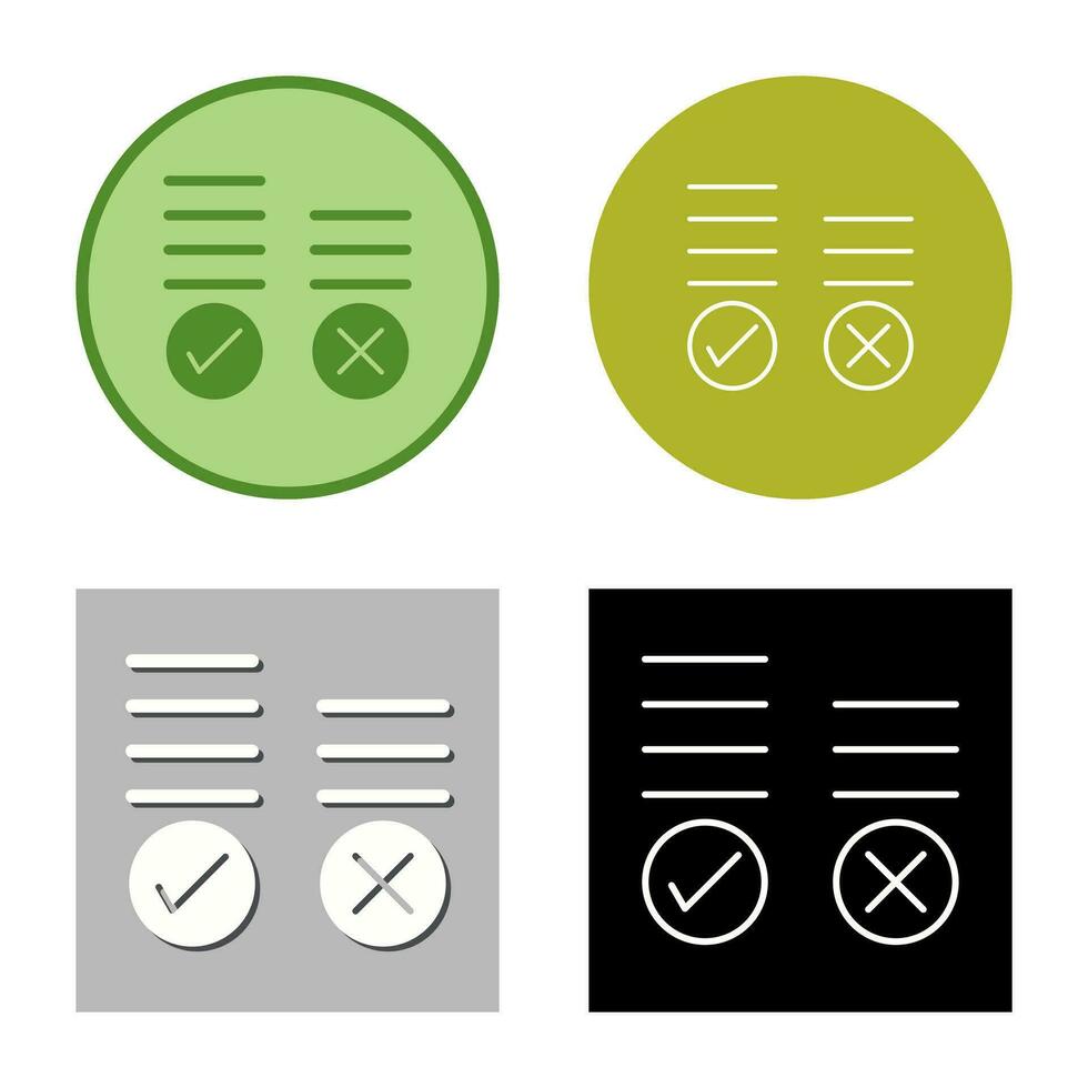 Voting Result Vector Icon