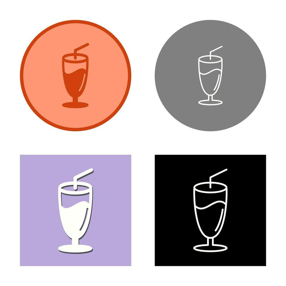 Milkshake Vector Icon