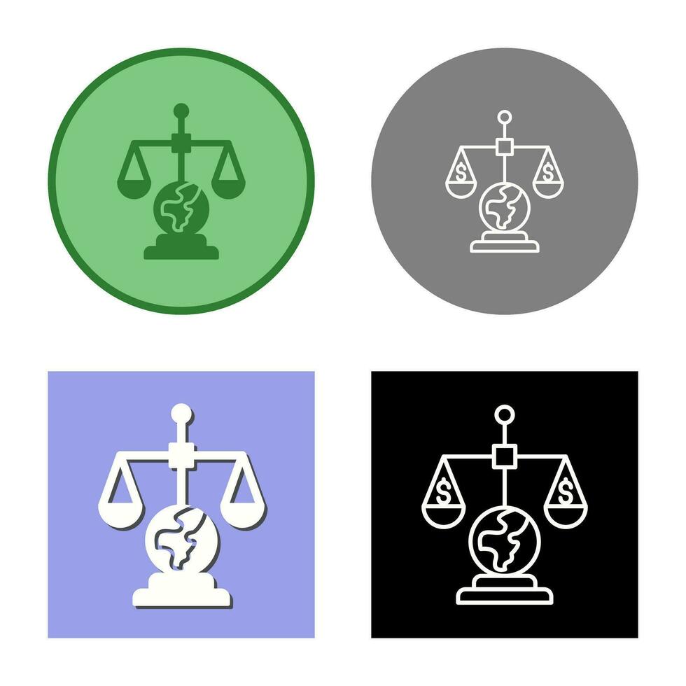 International Law Vector Icon