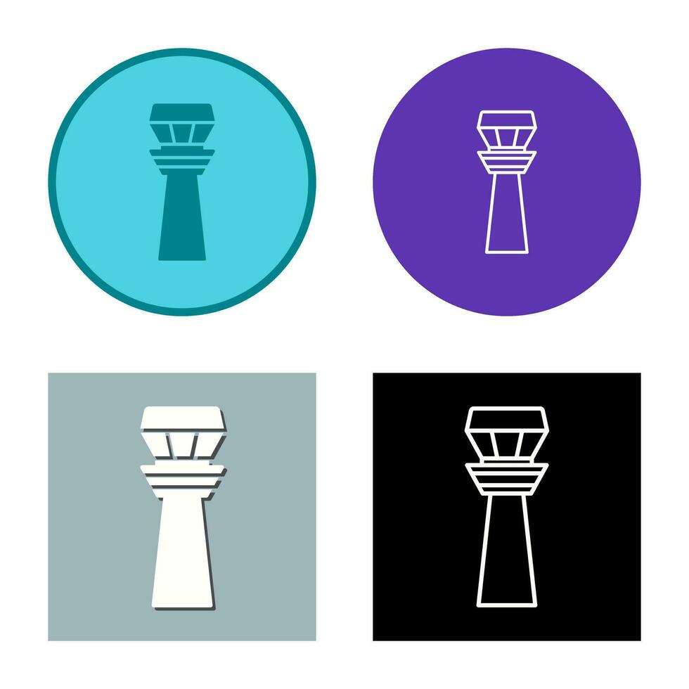 Control Tower Vector Icon