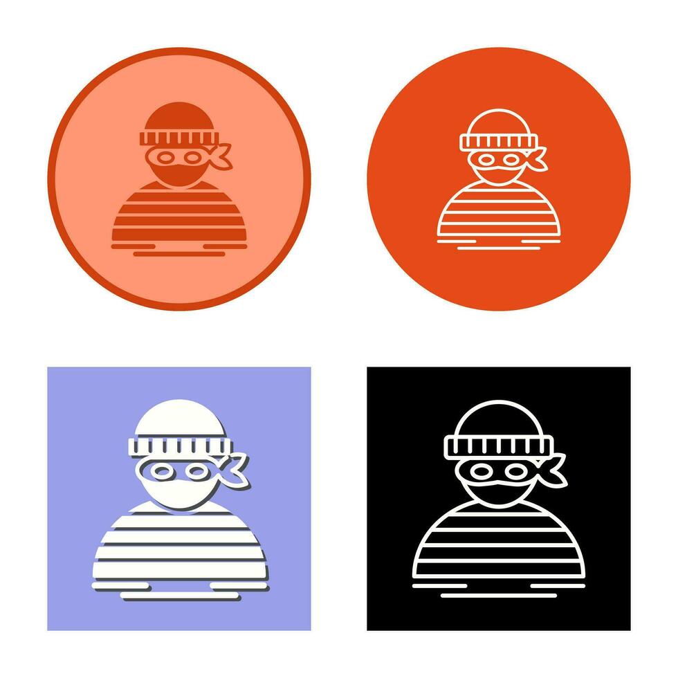 Thief Vector Icon