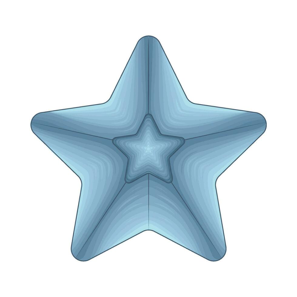 star blue illustration vector