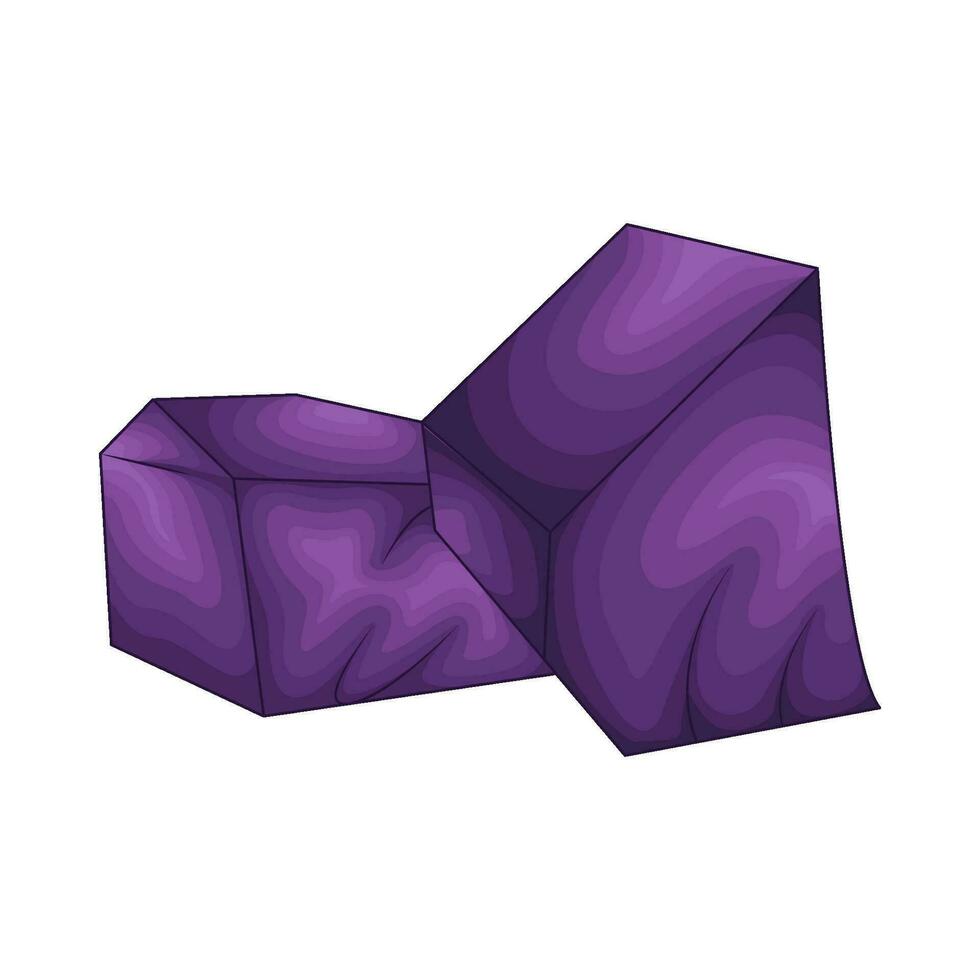 taro púrpura dulce patata ilustración vector