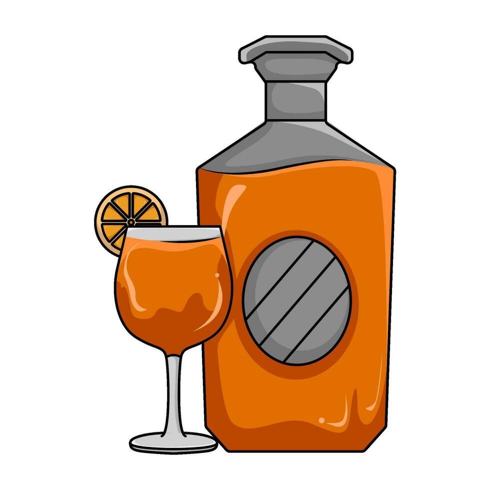 lemon beverage illustration vector