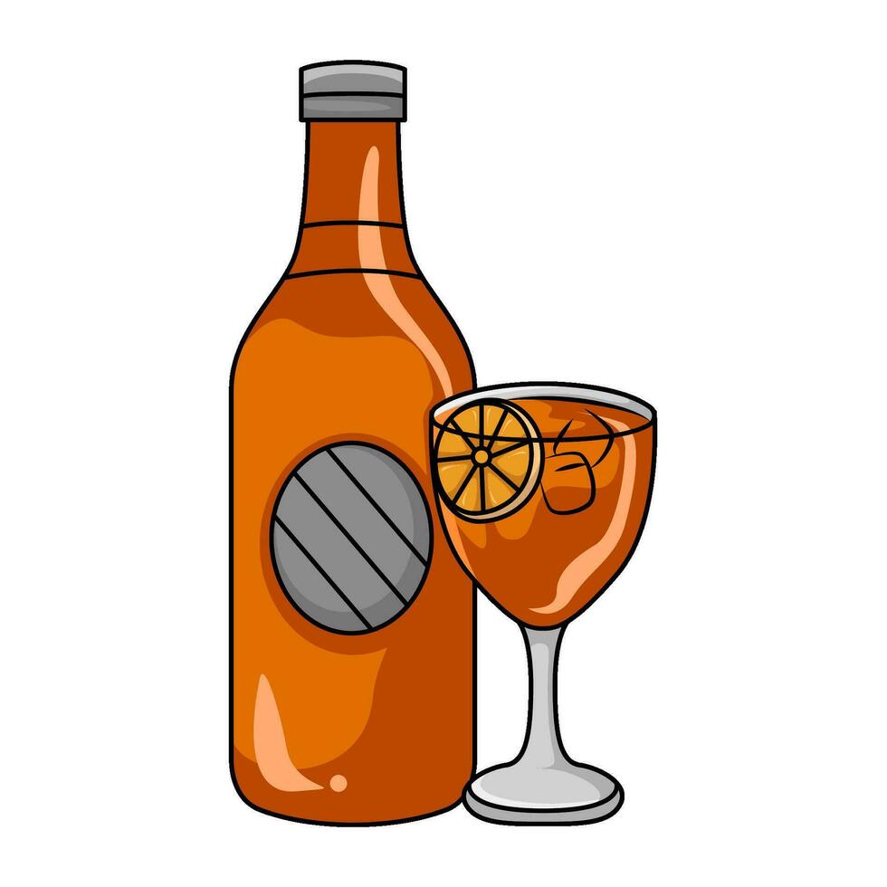 lemon beverage illustration vector