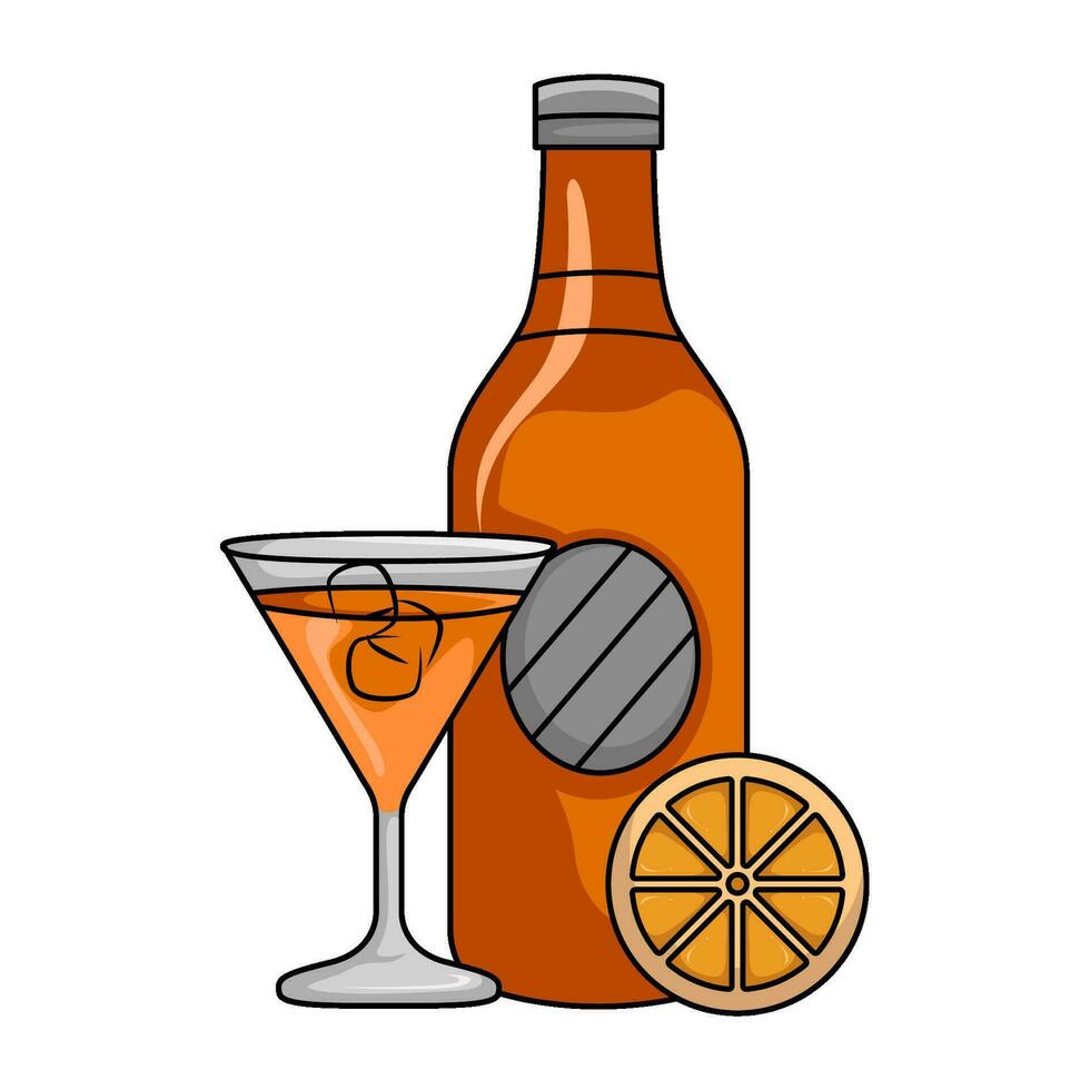 lemon beverage illustration vector