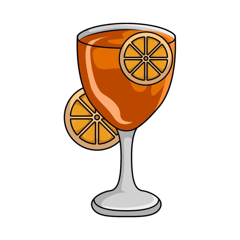 lemon beverage illustration vector