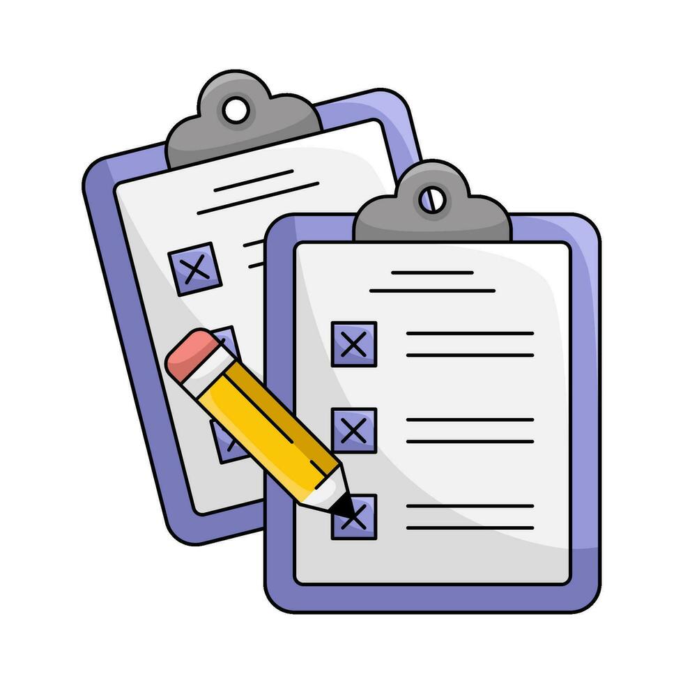 task list  illustration vector