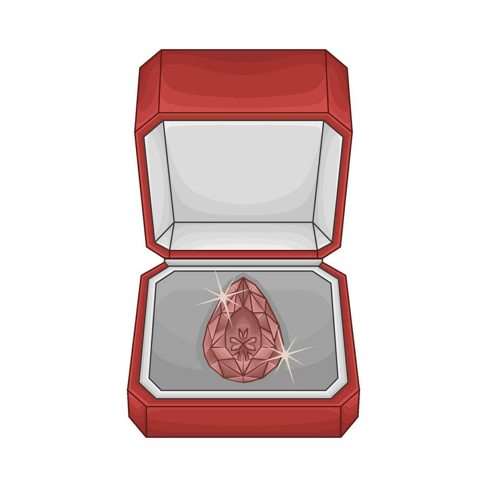 diamond in display illustration vector