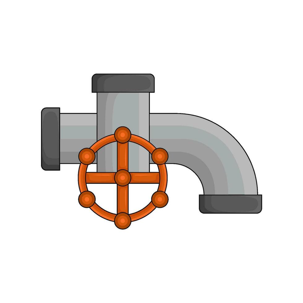 pipe water illustration vector