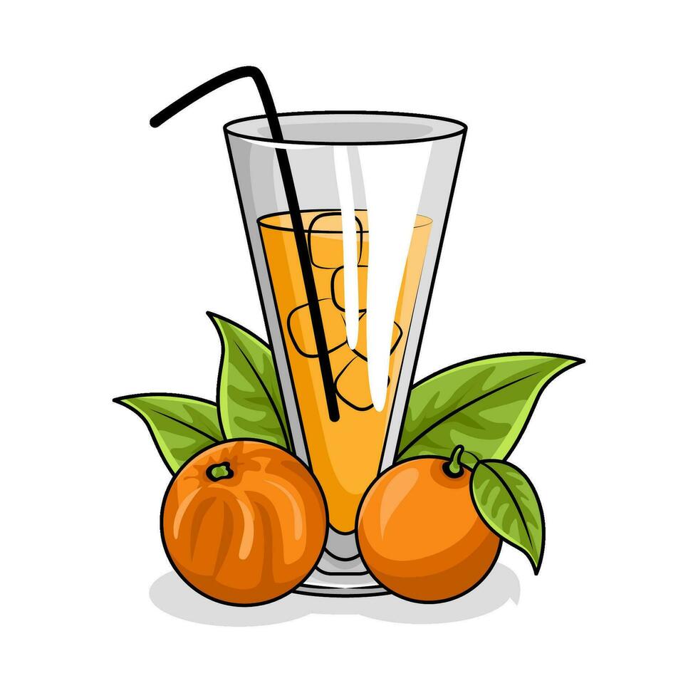 lemon drink illustration vector