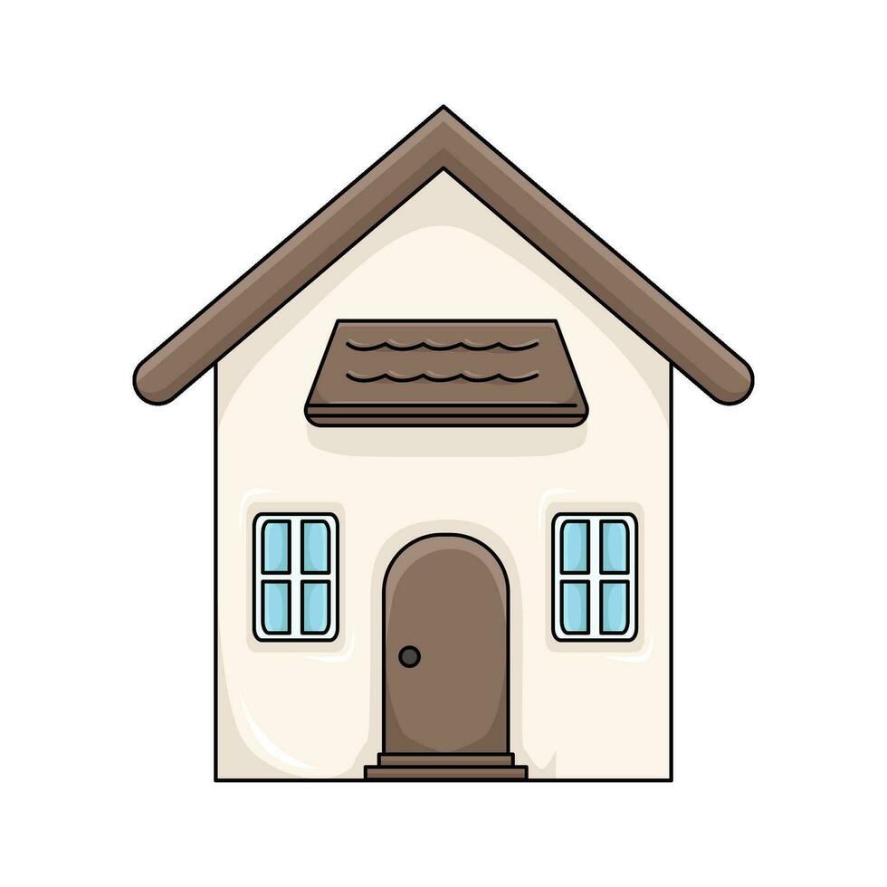 house building  illustration vector