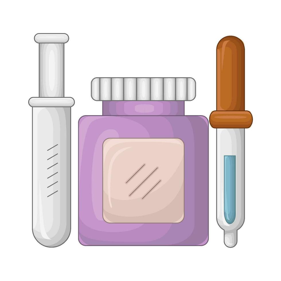 drops with jar illustration vector