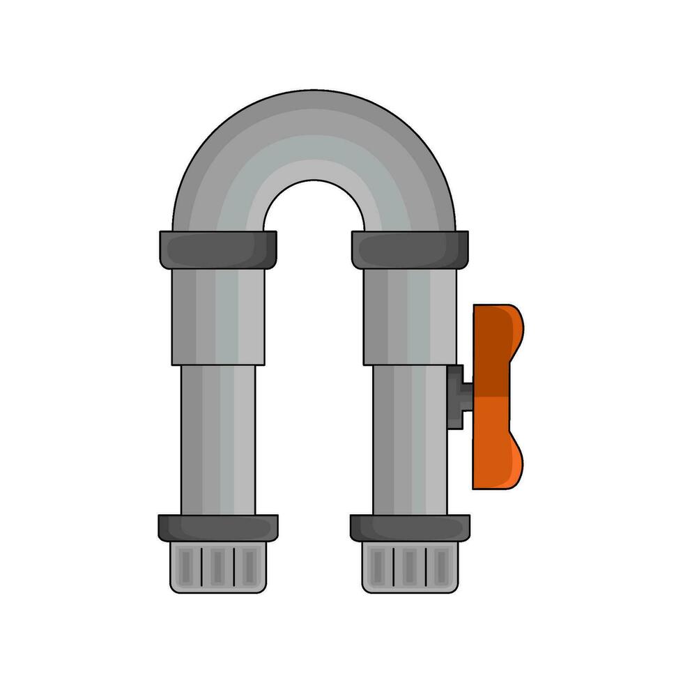 pipe water illustration vector