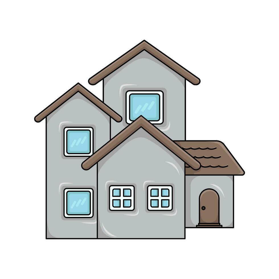 casa edificio ilustración vector
