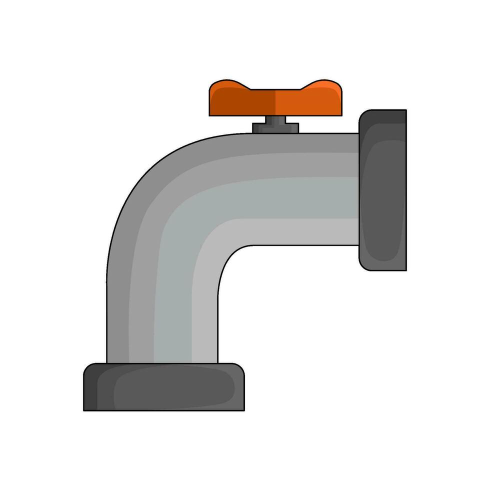 pipe water illustration vector