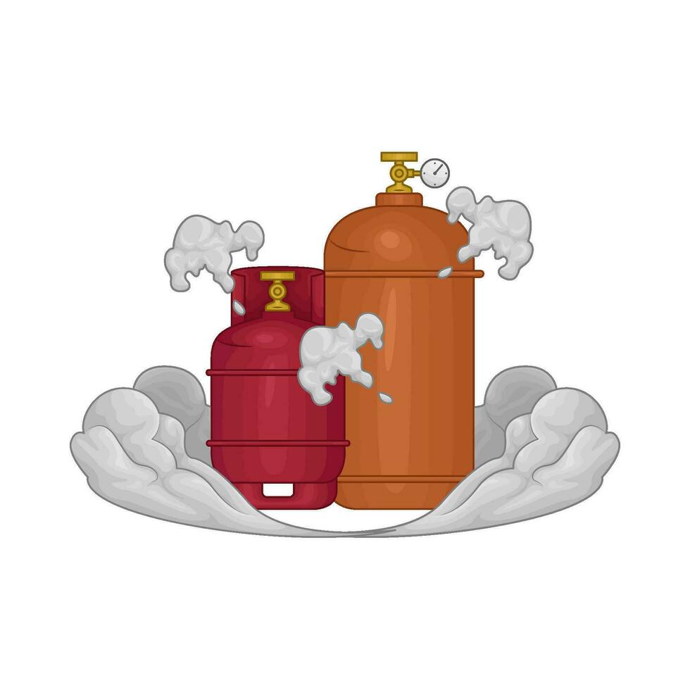 lpg gas  illustration vector