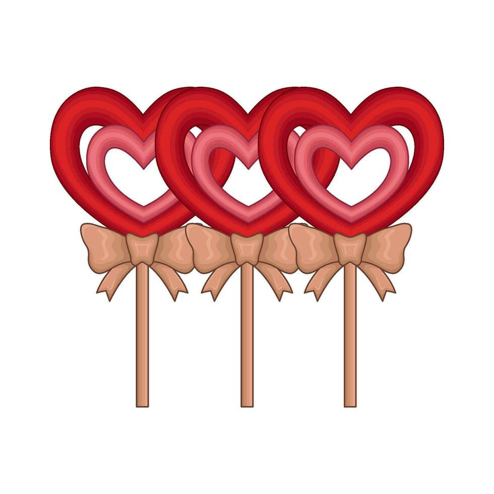 love candy illustration vector