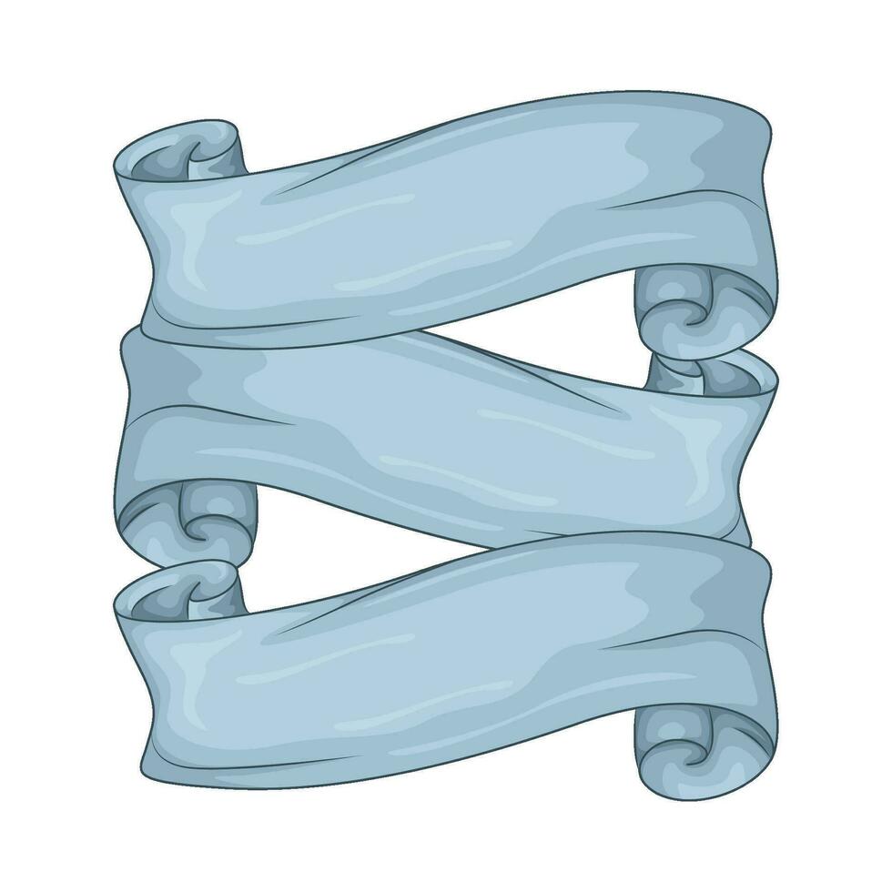 azul cinta decoración ilustración vector