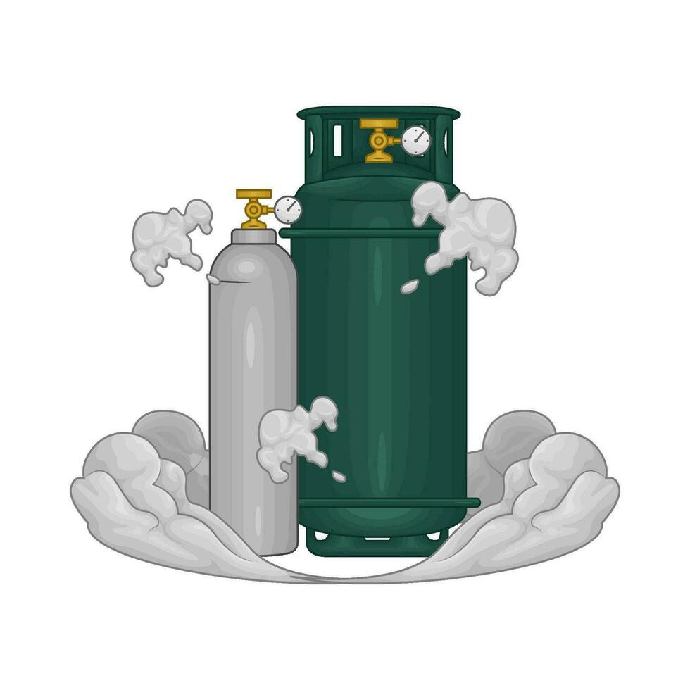 lpg gas  illustration vector